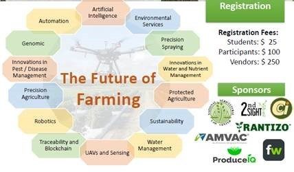Flyer for the Future of Farming Event