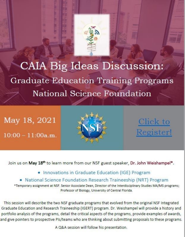 Image of May Big Ideas Flyer