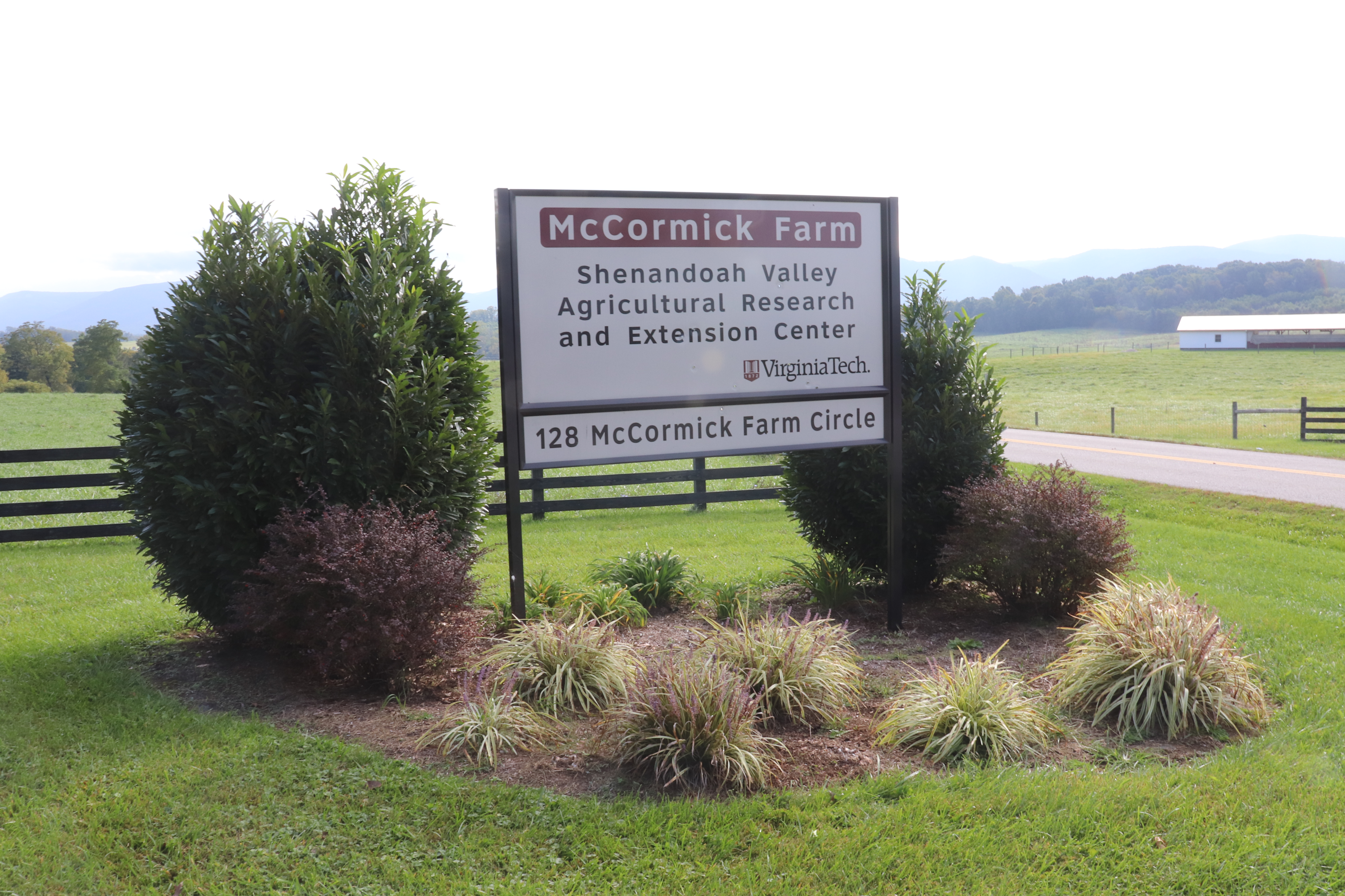 McCorkmick Farm sign